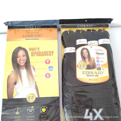 wholesale cheap pre stretched braiding hair yaki hair extensions pre tipped twisted prestretched ombre bulk braiding hair Braids